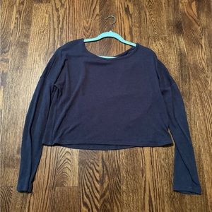 Garage Loose Cropped Long Sleeve